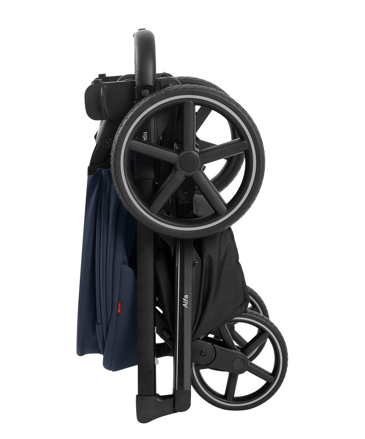 Carrello Alfa Dúo 2 En 1 Cochecito De Bebé Denim Blue_5