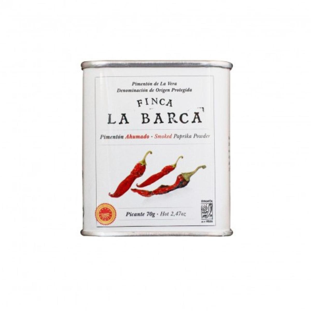 Paprika picante fumada de La Vera (jarisa) Finca la Barca 70g
