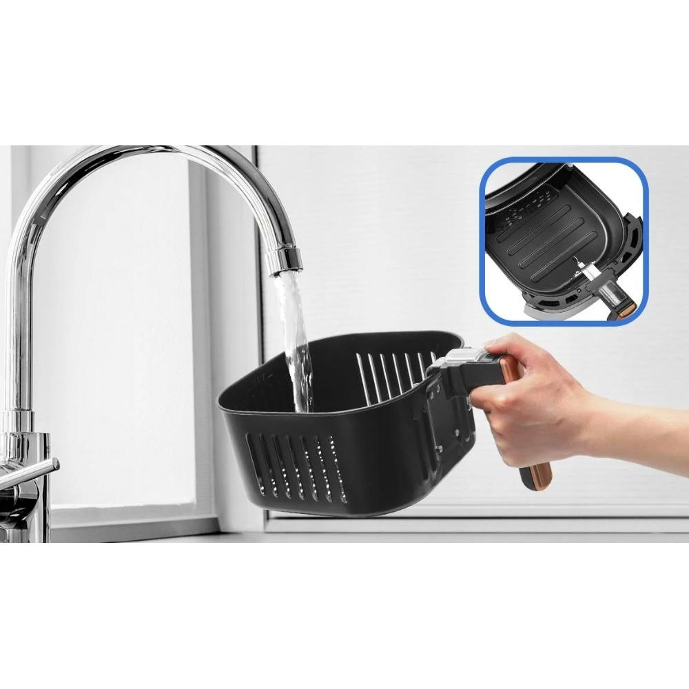 Fritadeira a ar Aigostar Box 1900W 7L Ocre