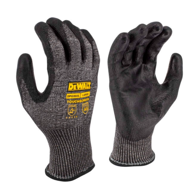 Guantes De Protección Tactiles Dewalt Cut Touchscreen T-l_0