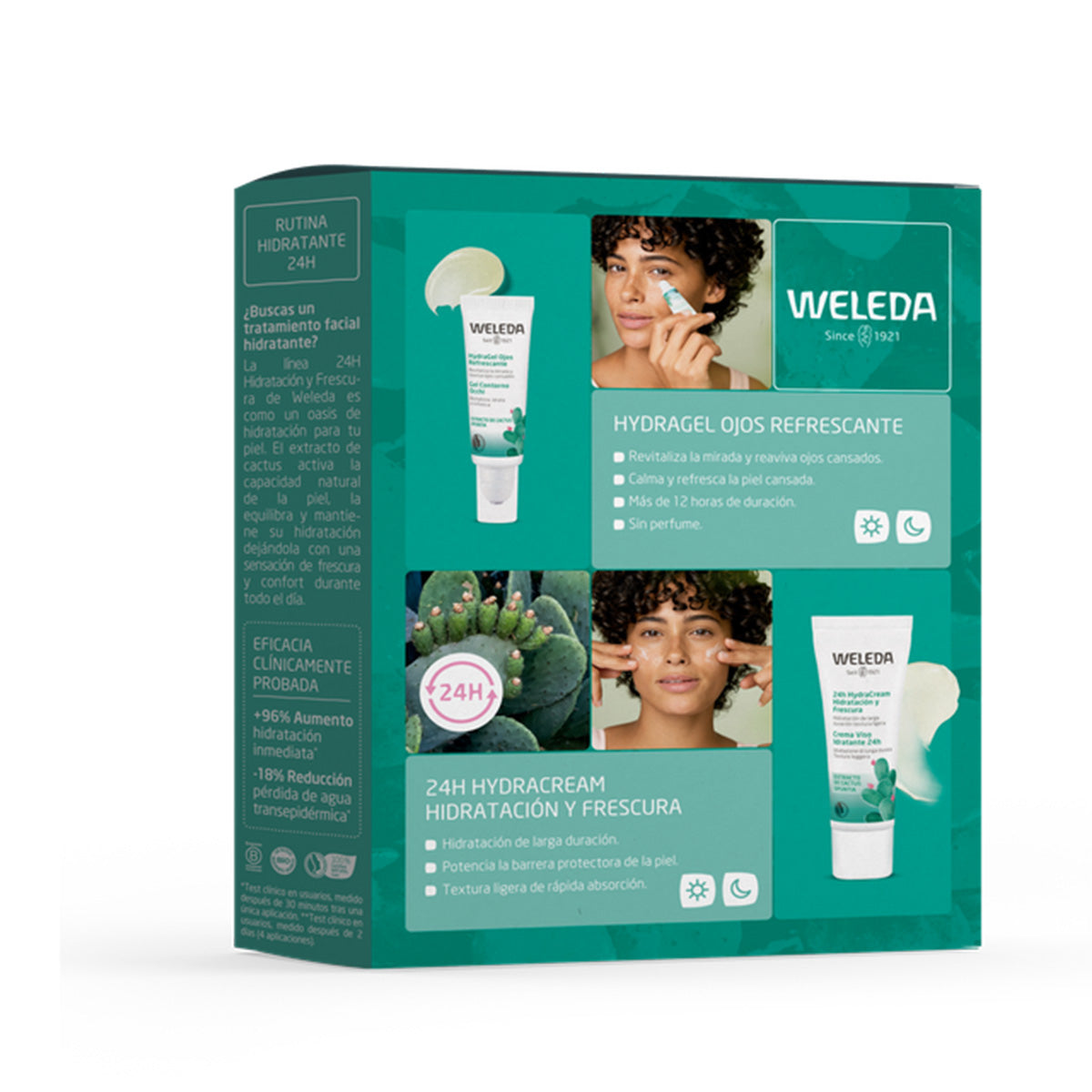 Baú de Hidratação 24h - Creme + Contorno, Weleda