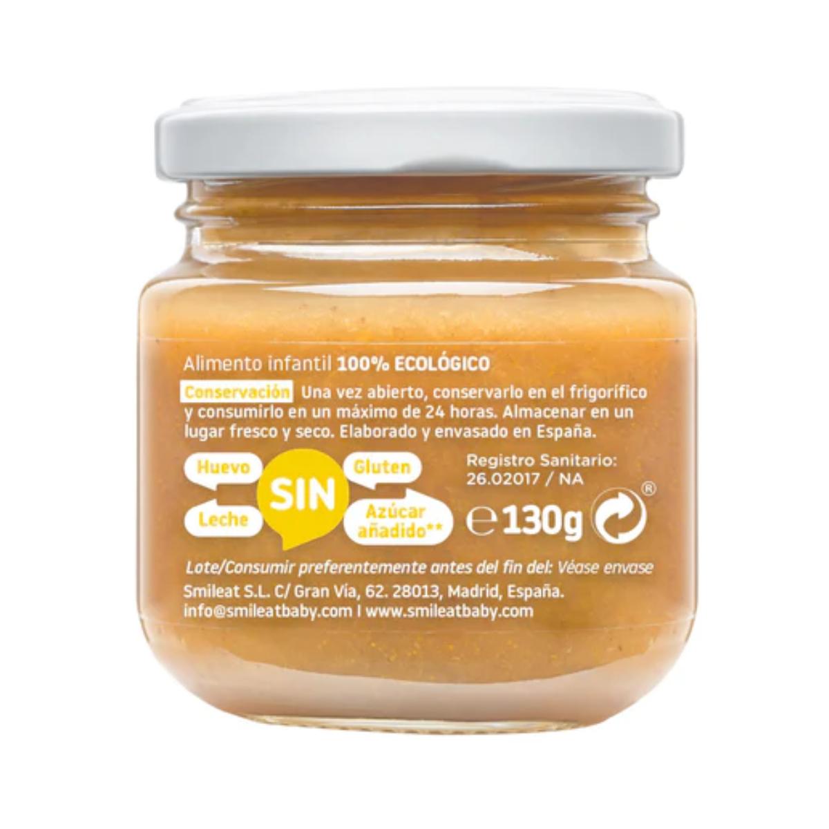 Pack 12x Tarrito Multifrutas con Mango BIO +6 Meses Smileat