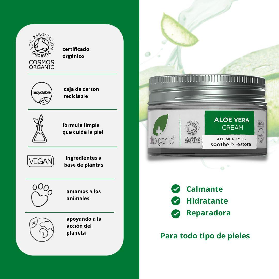 Creme Concentrado de Aloé Vera Dr. Organic 50ml