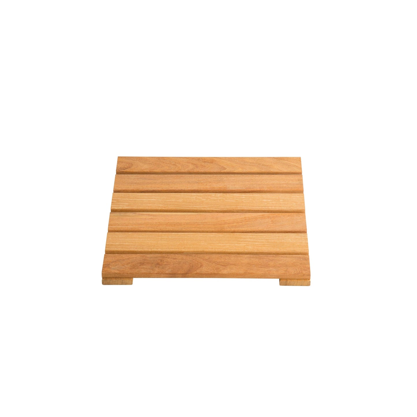 Embalagem de 4 peças de madeira tropical Dioco 60 x 60
