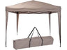 Tenda dobrável cinzenta 3x3
