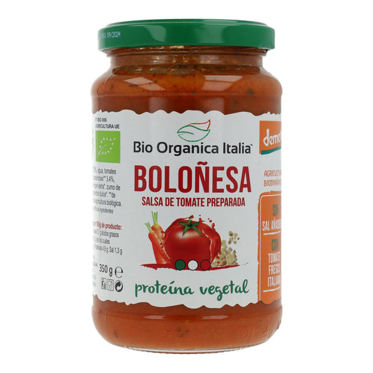 Molho de Tomate Vegan à Bolonhesa Bio Demeter Organica Italia 350 ml
