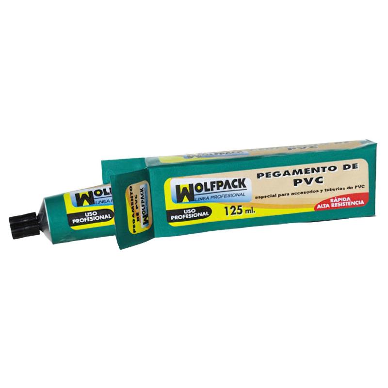 Pegamento Pvc Wolfpack 125 Ml._0