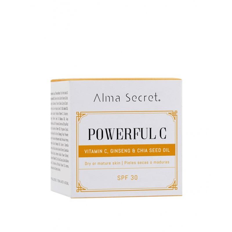 Poderoso C com Vitamina C, Ginseng e Chia FPS 30 Alma Secret 50 ml