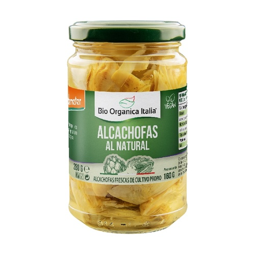 Óleo de coração de alcachofra bio biológico Itália 280g