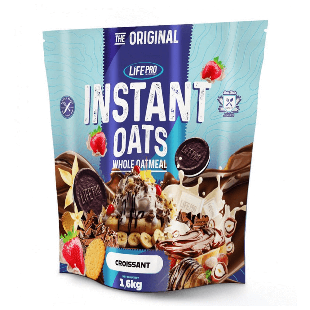 Instant Oats (harina De Avena) - 1,6kg - Croissant Napolitana - Avena - Lifepro_0
