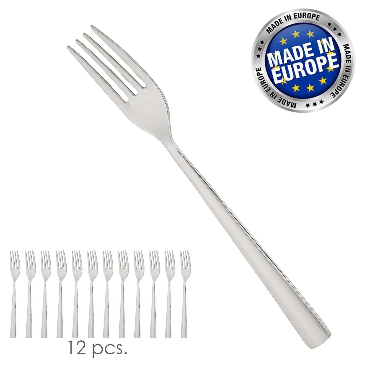 Tenedor Mesa Flair 200 Mm.caja 12 Unidades