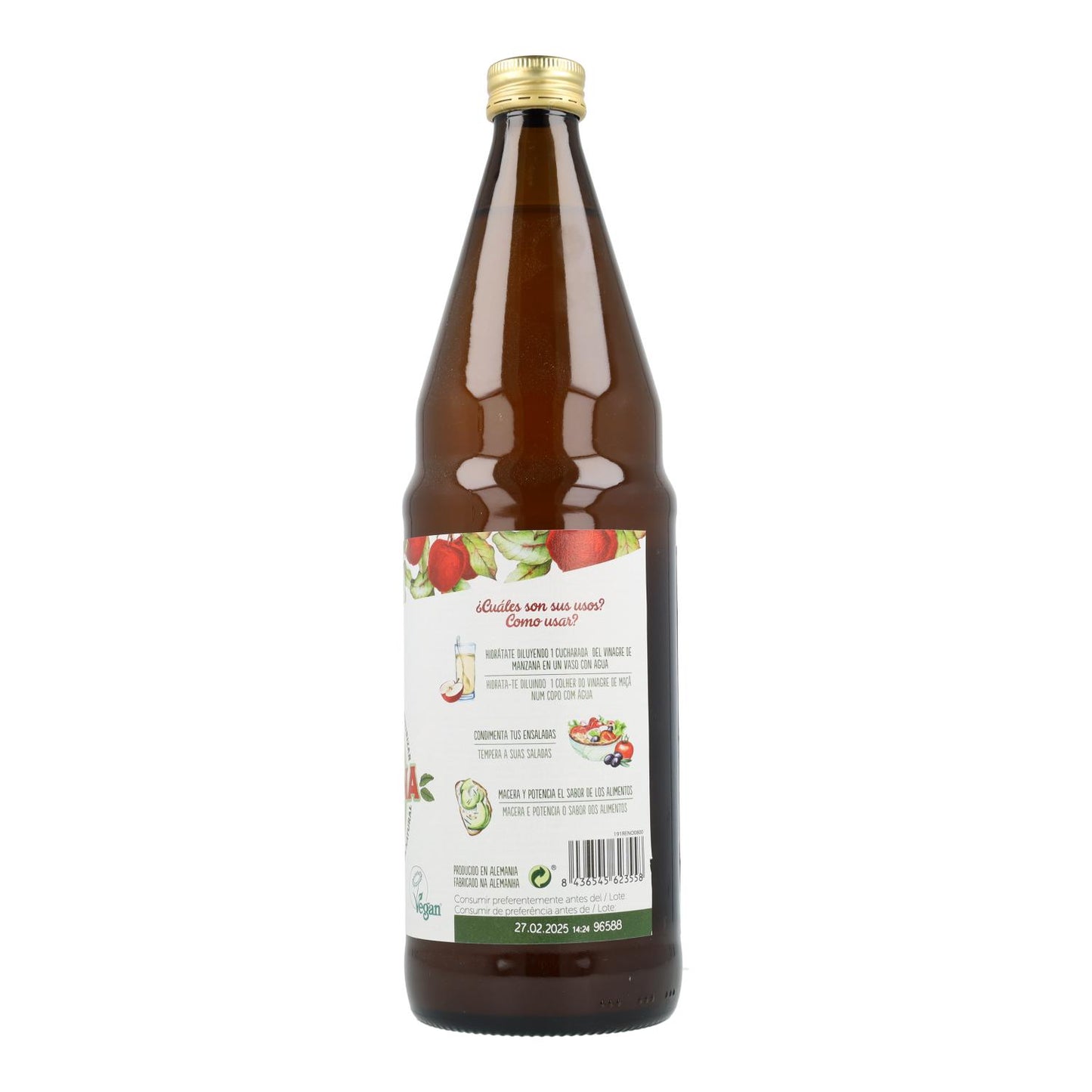 Vinagre de sidra de maçã biológico La Finestra Sul Cielo 750 ml