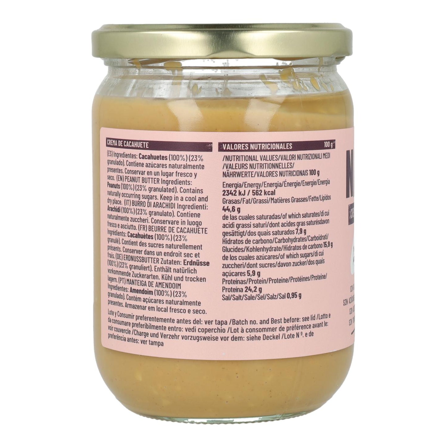 Manteiga de amendoim crocante natural 500 g
