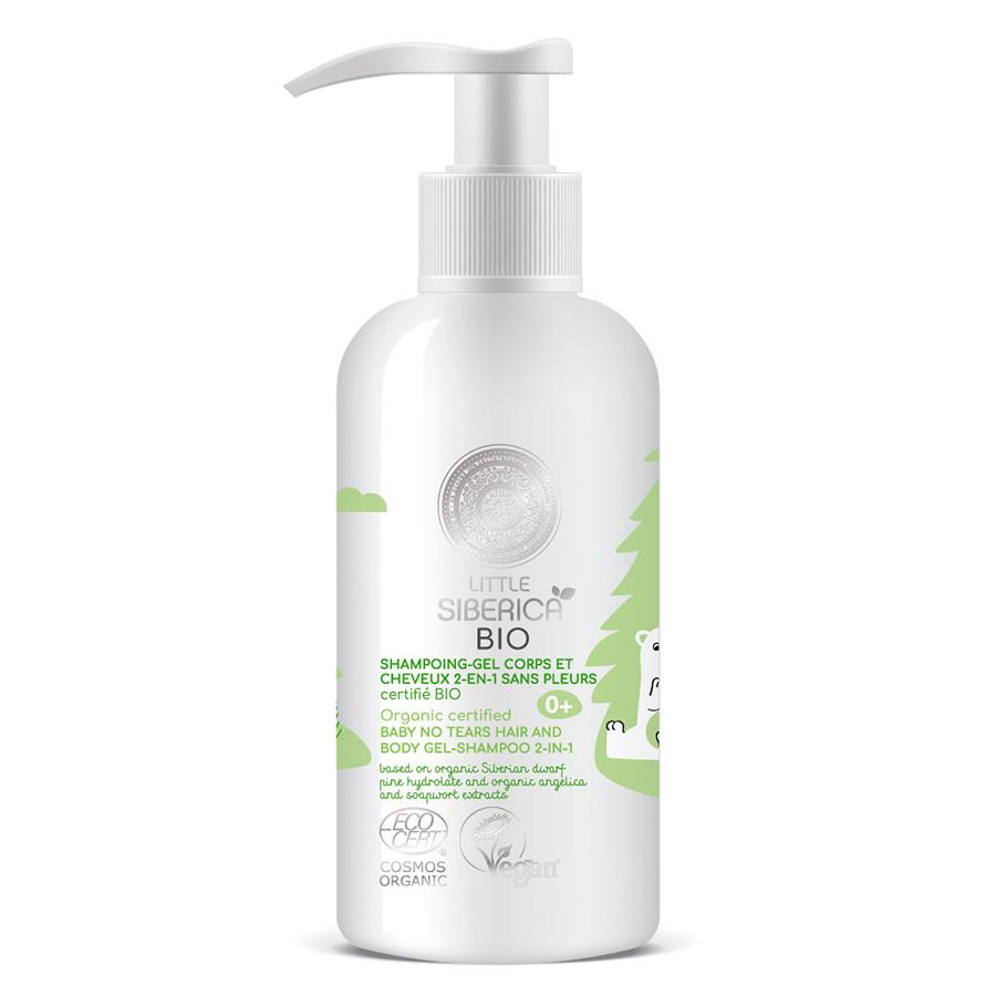 Champú Orgánico Capilar y Corporal 2 en 1 " Bebé sin lagrimas" Natura Siberica 250 ml