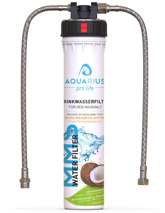 Aquarius Pro Life - Filtro De Agua Ultrafino De 0,1 Micras (juego Completo).