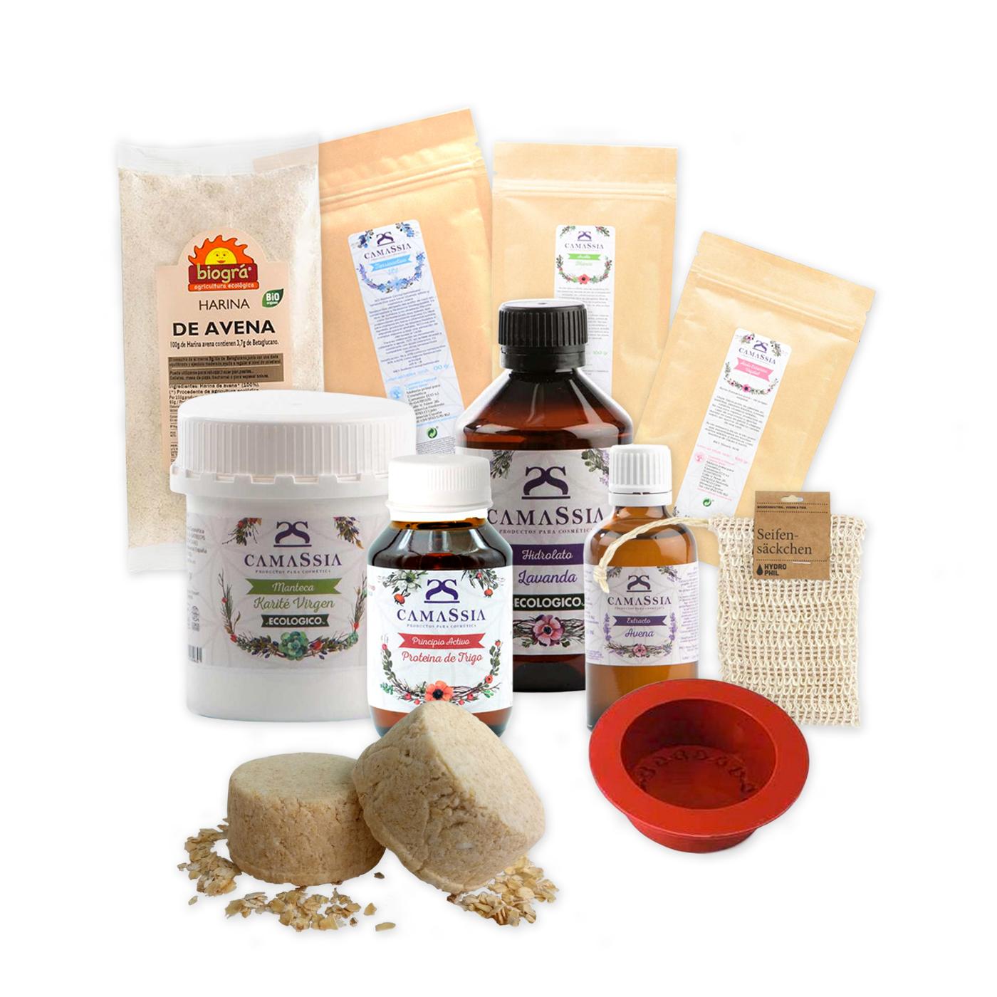 Conjunto inicial de champô sólido DIY 10 comprimidos