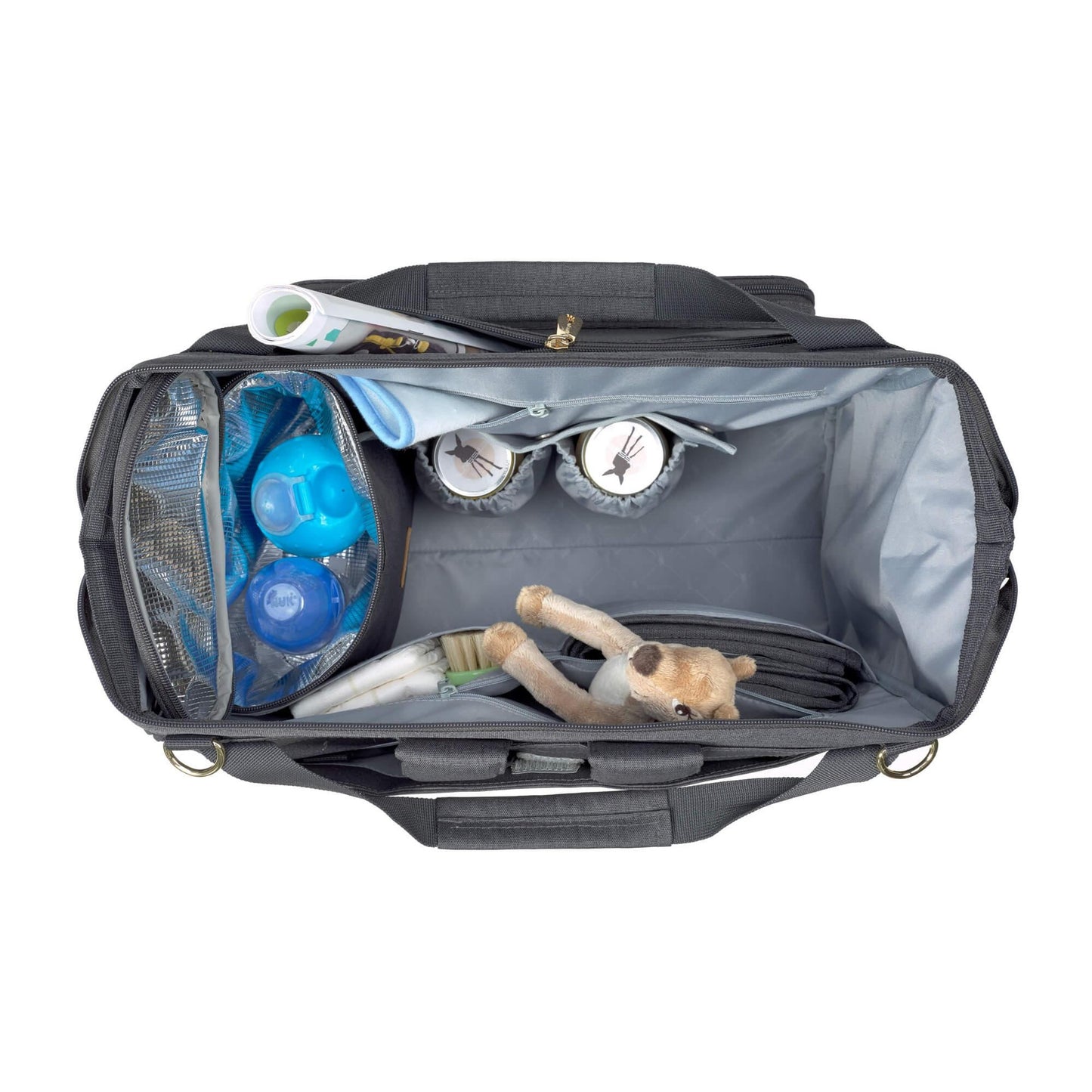 Bolsa Muda Fraldas Goldie Lässig Antracite