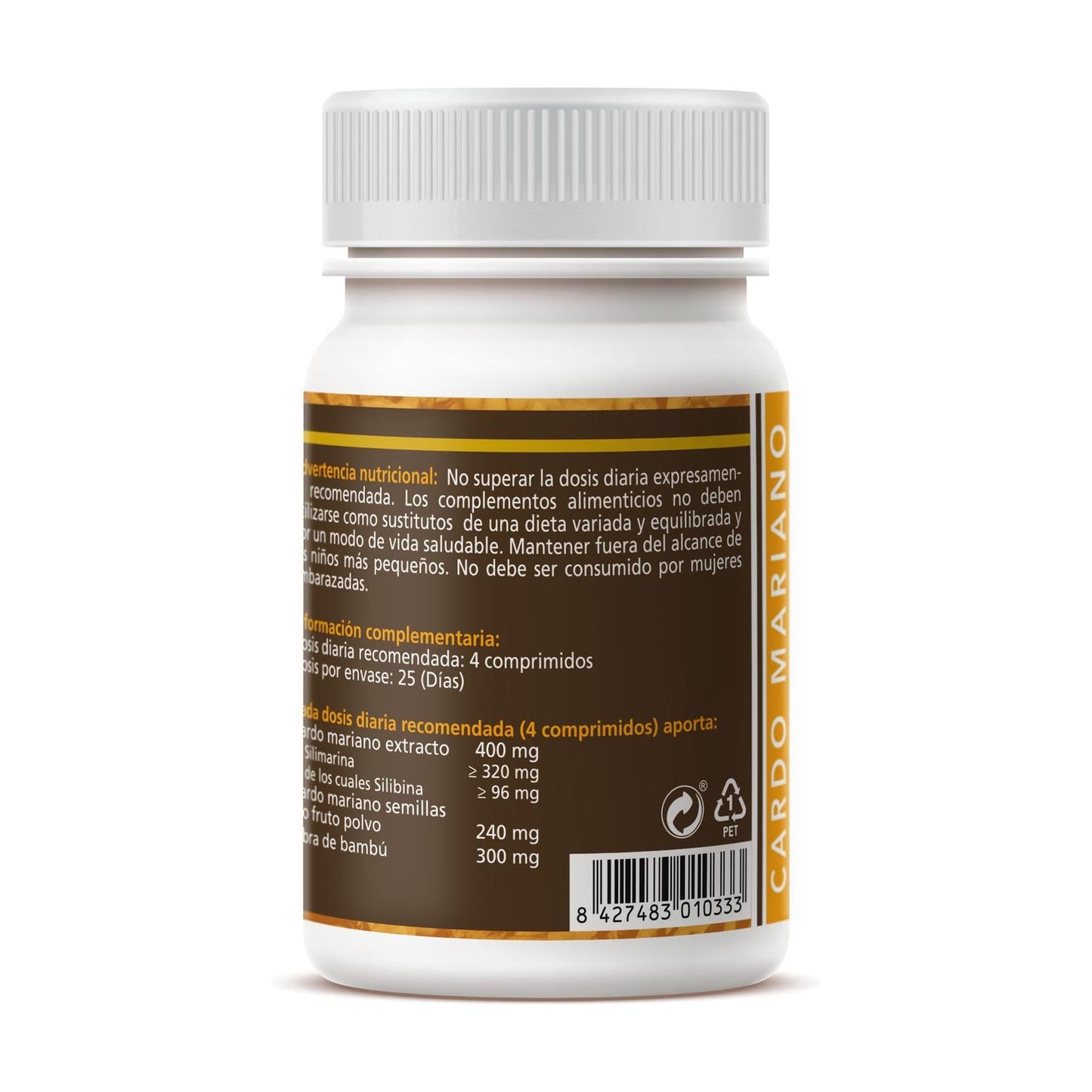 Milk Thistle 500mg Sotya 100 comprimidos