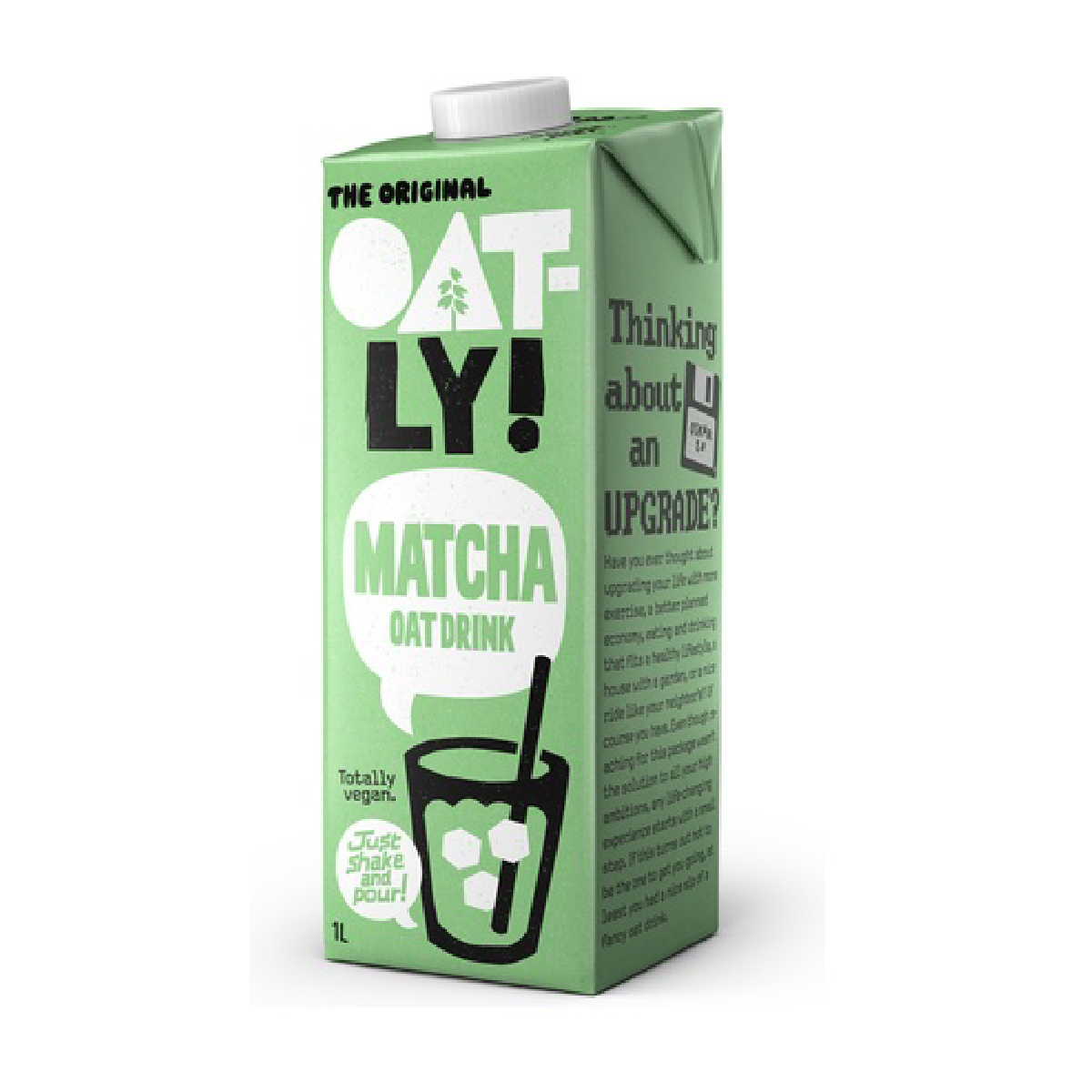 Bebida de Avena y Té Matcha Oatly 1L