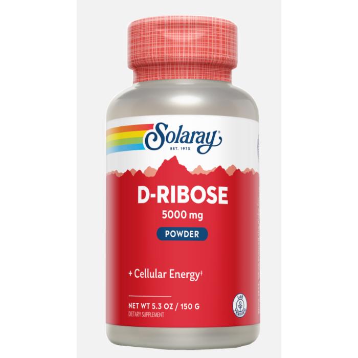 D-ribose 150 g Solaray, 30 doses