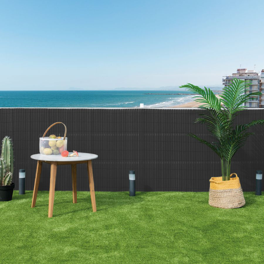 Cañizo Pvc Essential Recycane 20mm Antracita - Cerramiento Ecológico 1,8x3 M / Multicolor_2
