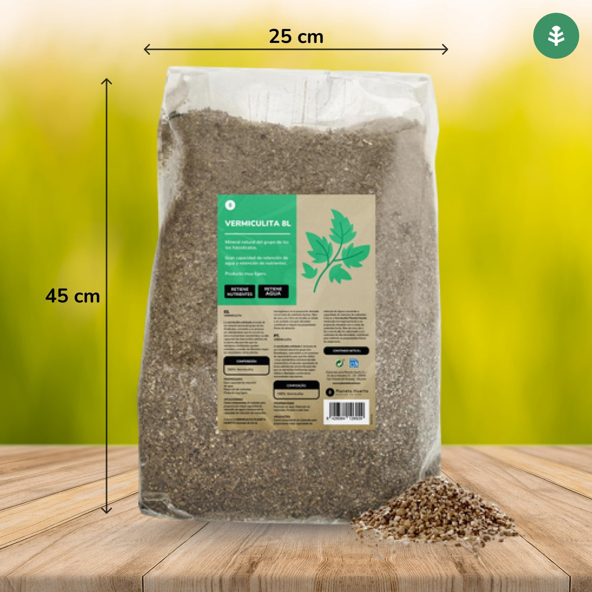 Vermiculite Planeta Huerto 8 Litros