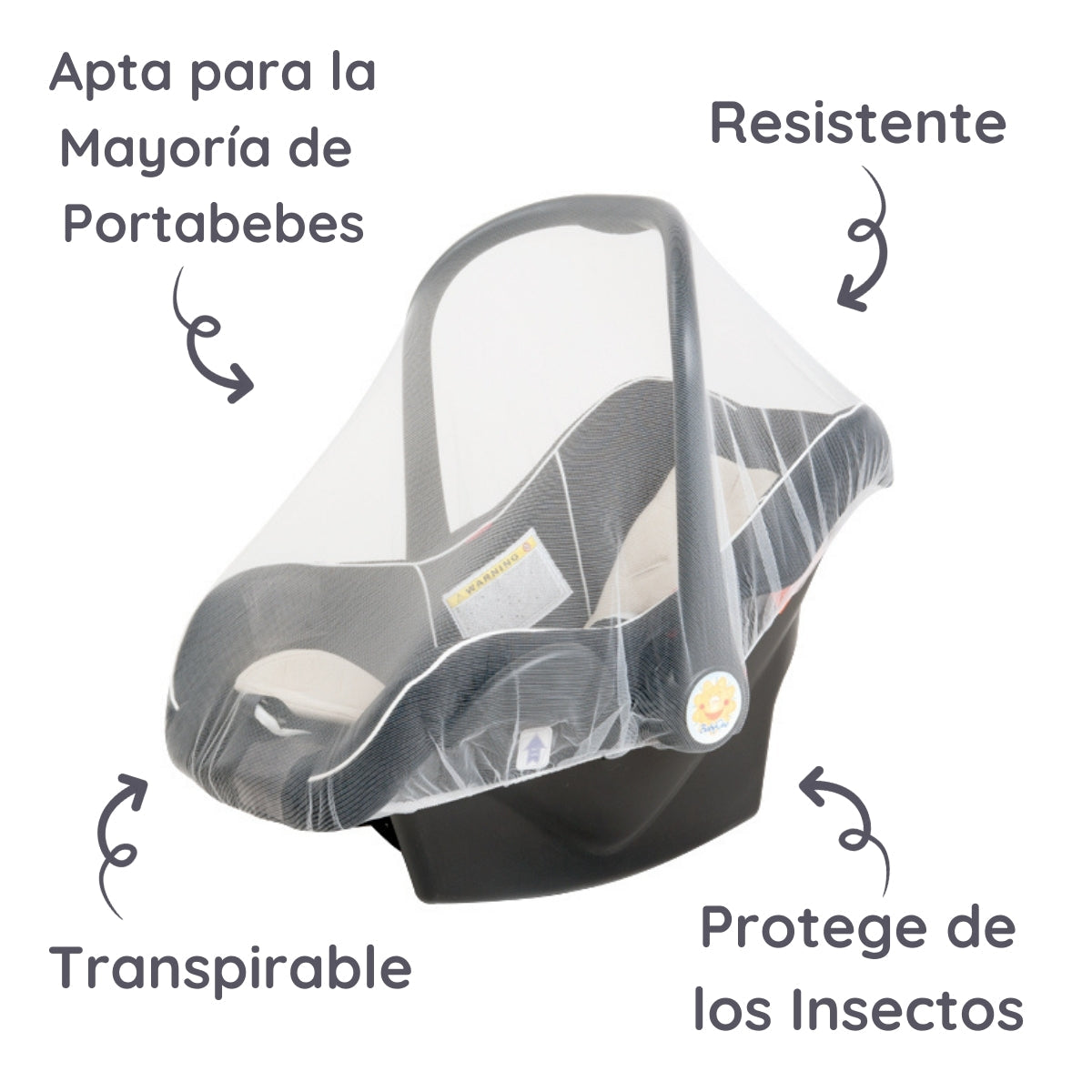 Mosquitera Universal Para Portabebé-grupo 0+_3