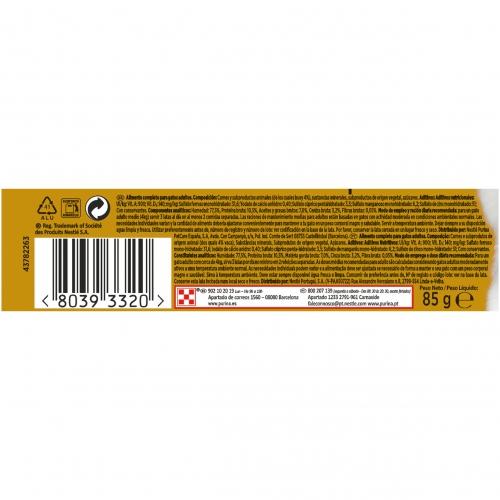 Comida Húmida Mousse GOURMET GOLD Carne 85 g