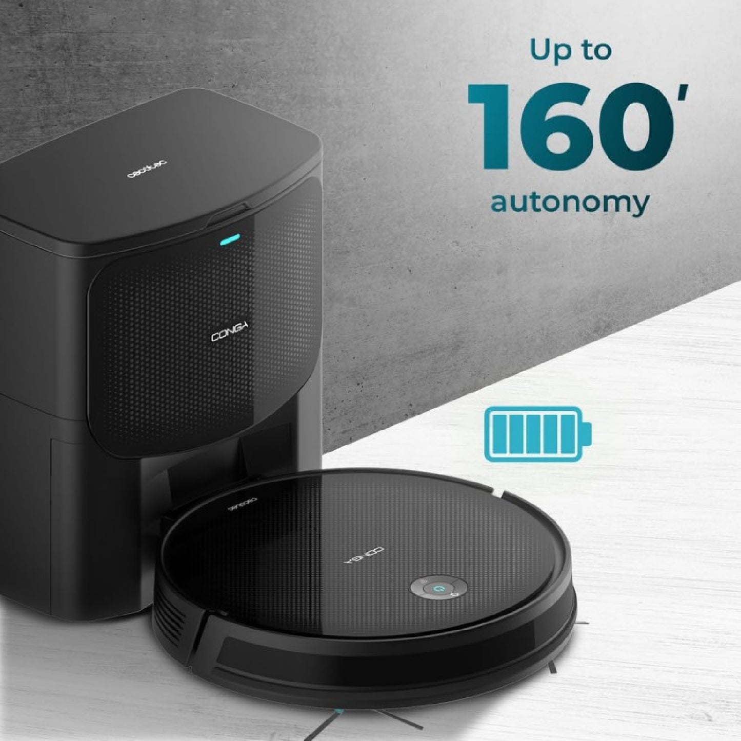 Cecotec Robot Aspirador Con Base De Autovaciado Conga 2299 Ultra Home X-treme T. Tecnología Giroscópica Limpieza Ordenad_4