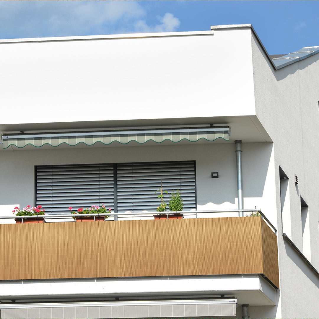 Cerramiento De Mimbre Ecológico Lop - Bambú Oscuro 1x3 M / Multicolor_4