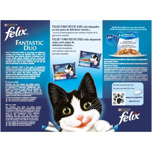 FELIX Duo Festa de Sabores em Gelatina 12 x 85 g