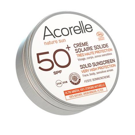 Acorelle Creme Solar Sólido FPS 50+ 30g