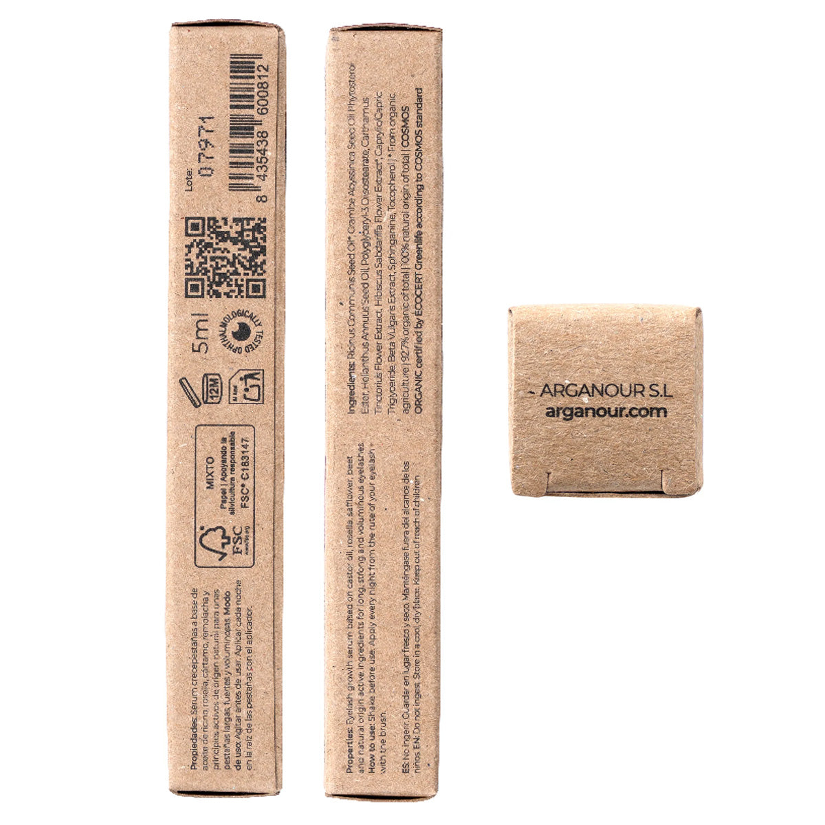 Sérum para Crescimento de Pestanas, Arganour, 5ml