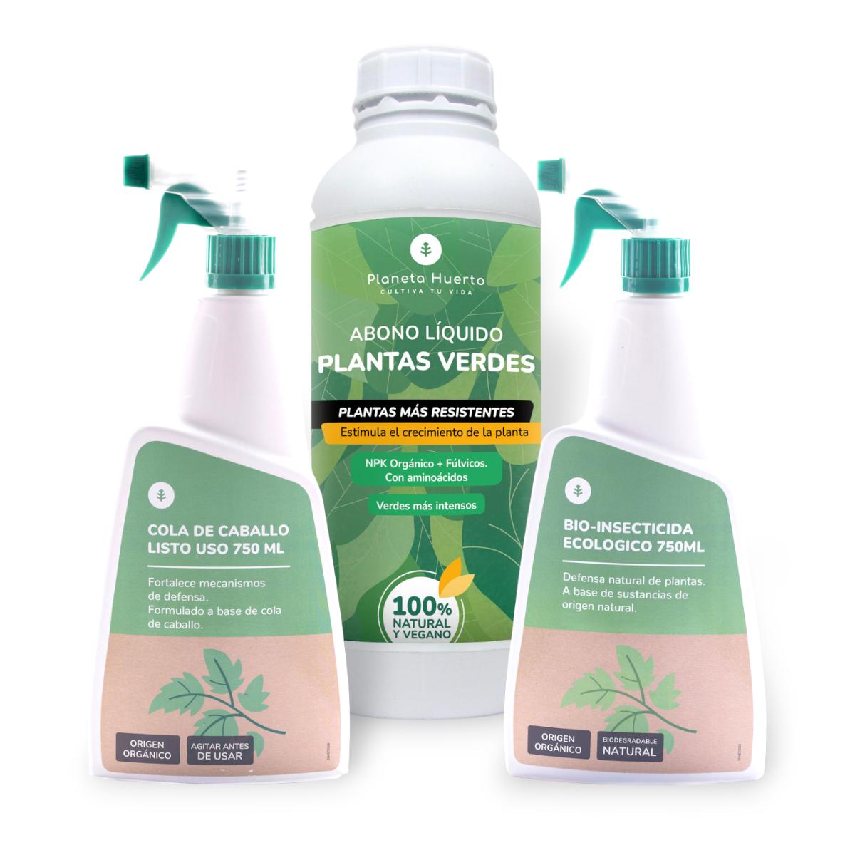 Pacote de cuidados para plantas de interior Planeta Huerto