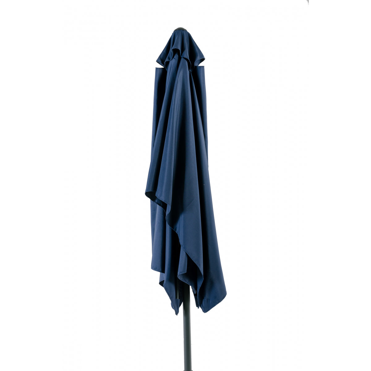 Sombrilla Rectangular Azul 2x3m Aluminio Y Poliéster Con Manivela - Sombrilla Recto - Mobiliario De Jardín_4