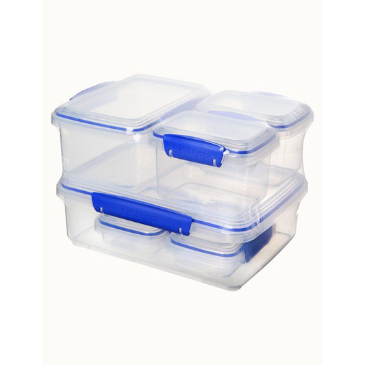 Pack de recipientes herméticos Klip It System 6 unidades