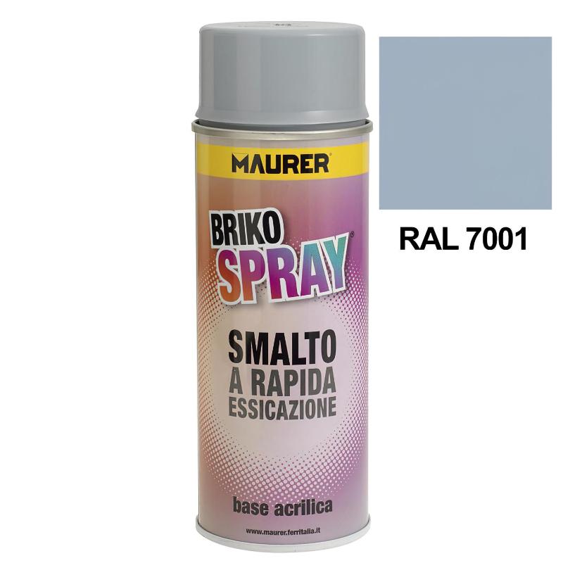 Spray Pintura Gris Plata 400 Ml._0