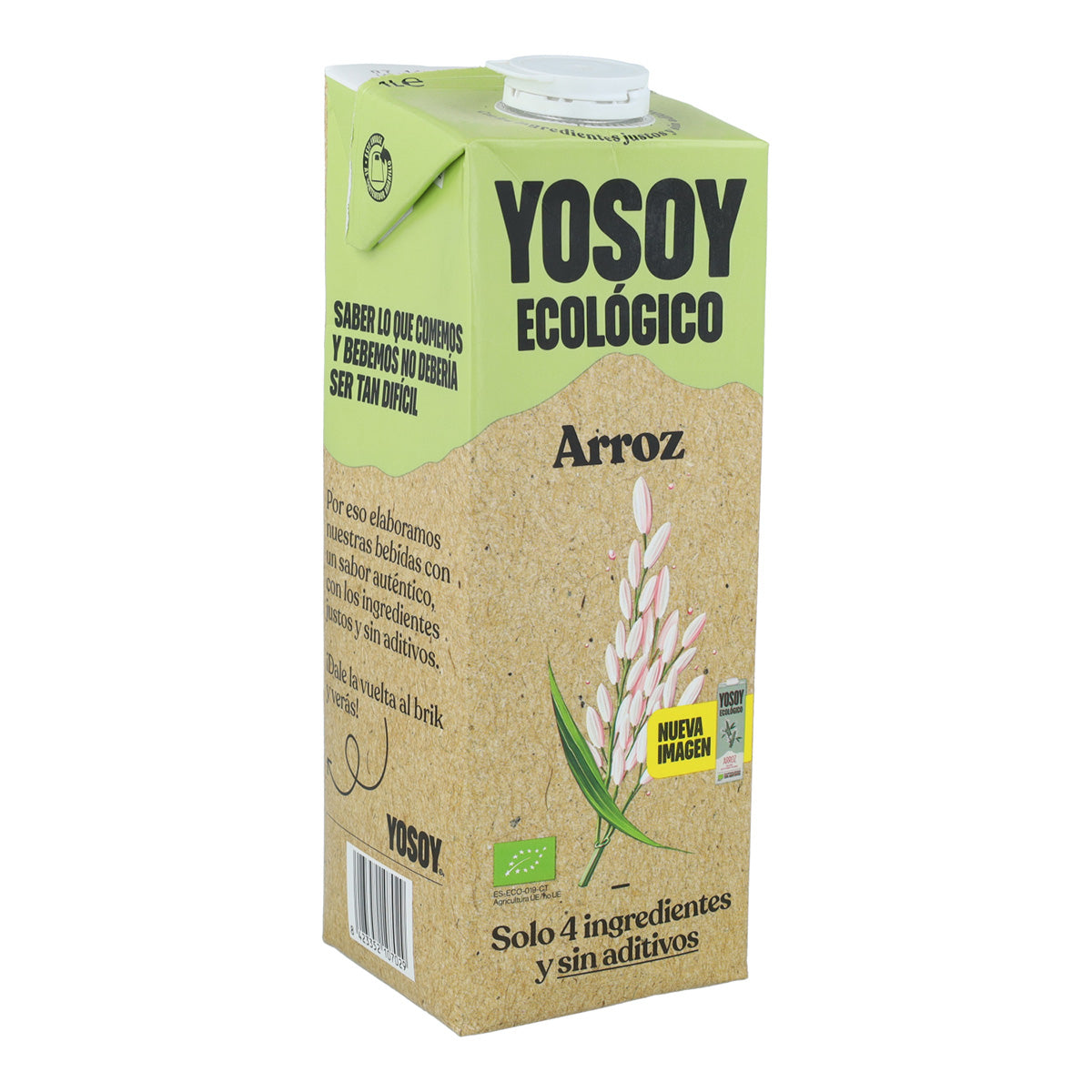 Bebida de arroz Yosoy ECO 1 L