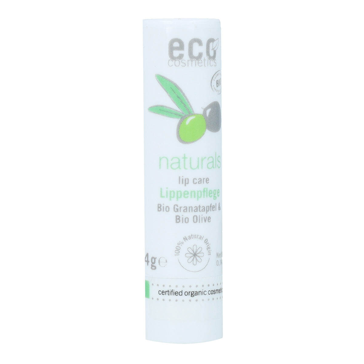 Bálsamo de lábios com romã e azeitona Eco cosmetics 4 g