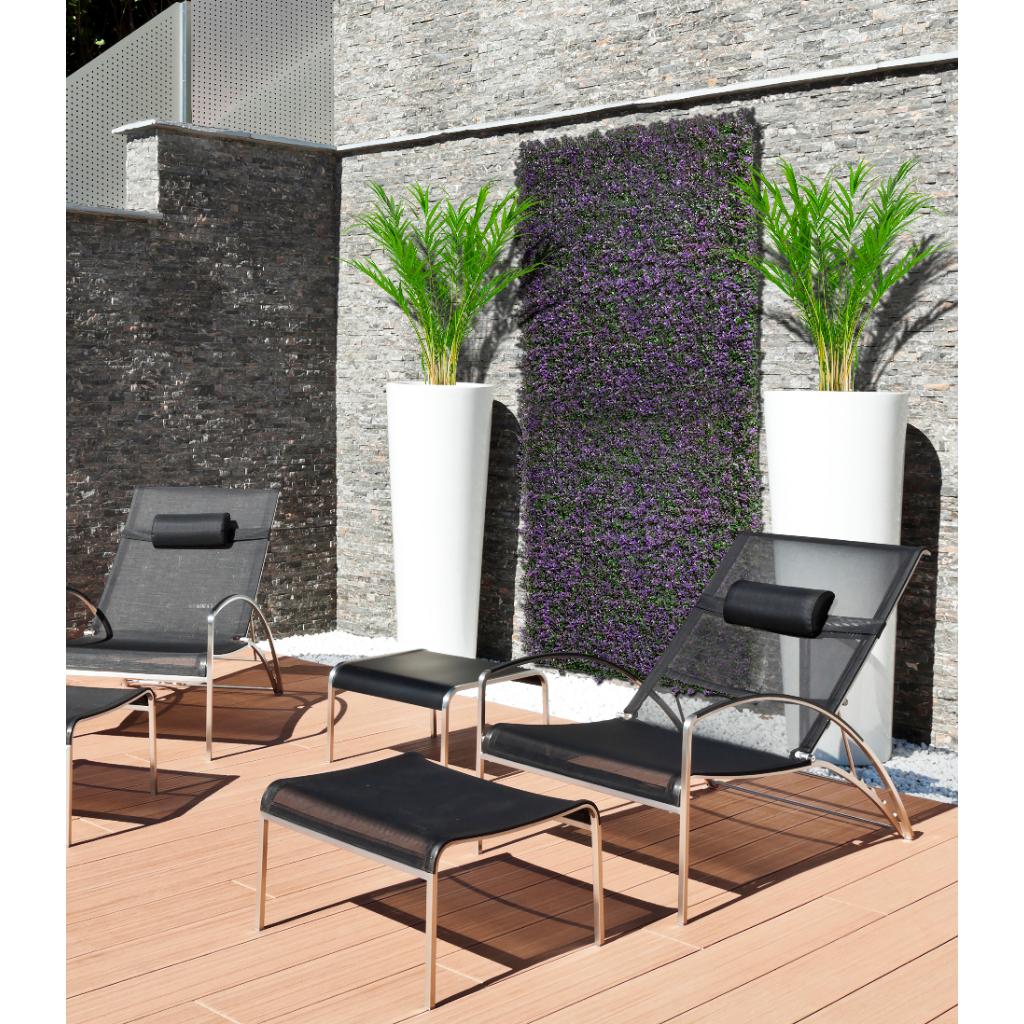 Jardim vertical sintético Lavanda Nortene 1x1 m