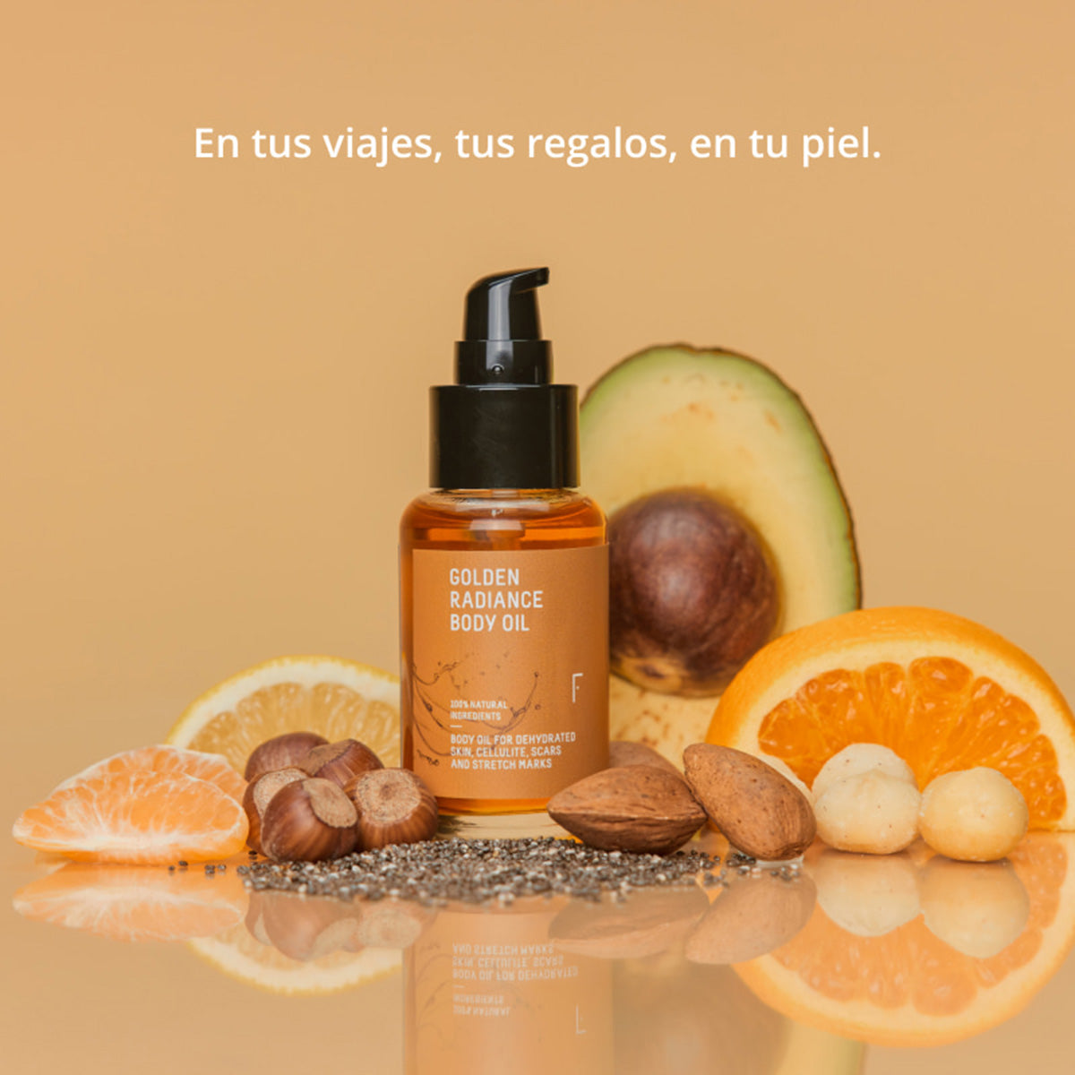 Óleo Corporal Glow Edition Tamanho Mini (50ml), Freshly Cosmetics