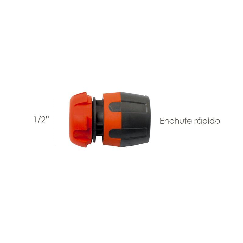 Conector Manguera Soft-touch 1/2
