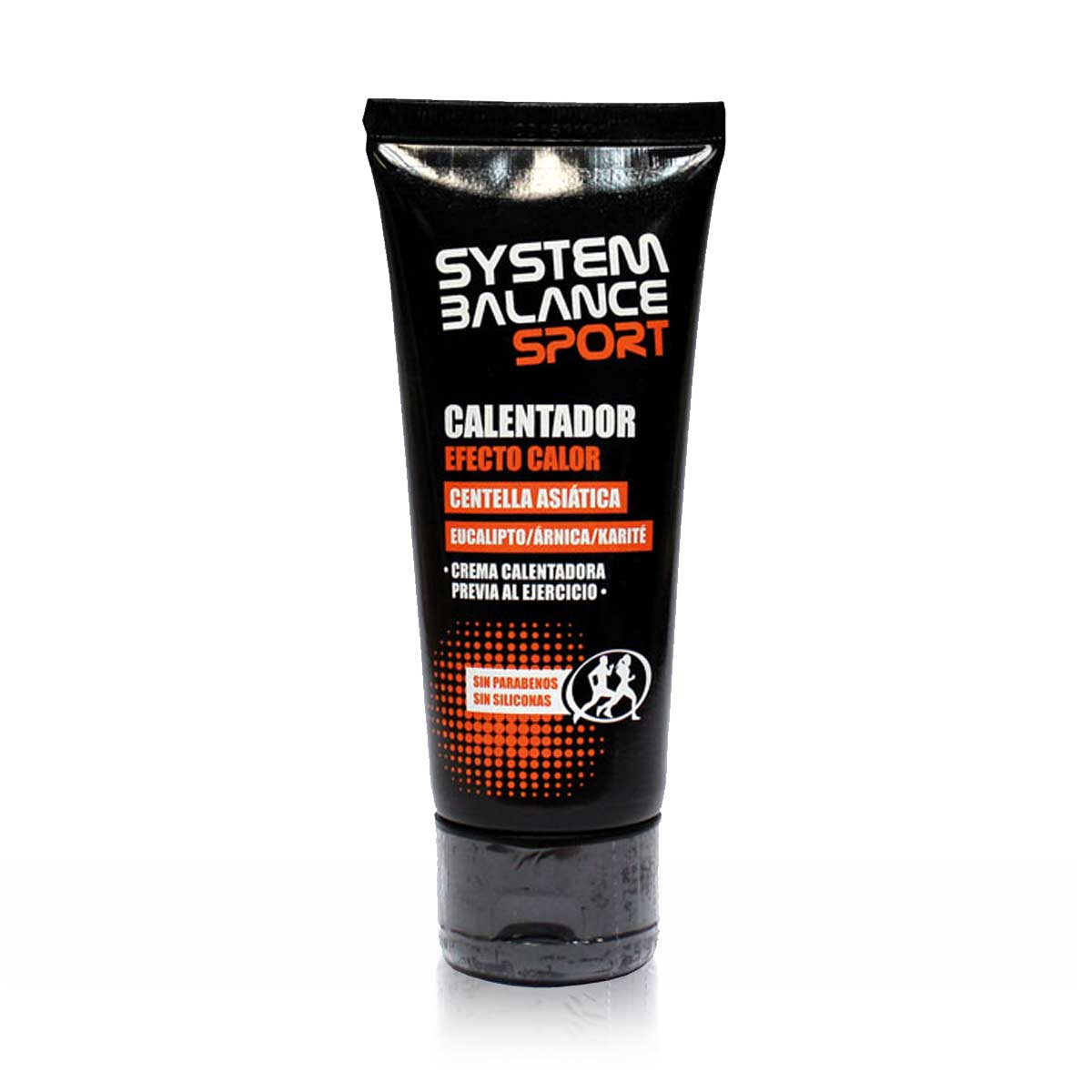 Crema Calentadora Muscular de Efecto Calor System Balance Sport 100 ml | Árnica y Pimienta Negra | Preentreno | Vegano_0
