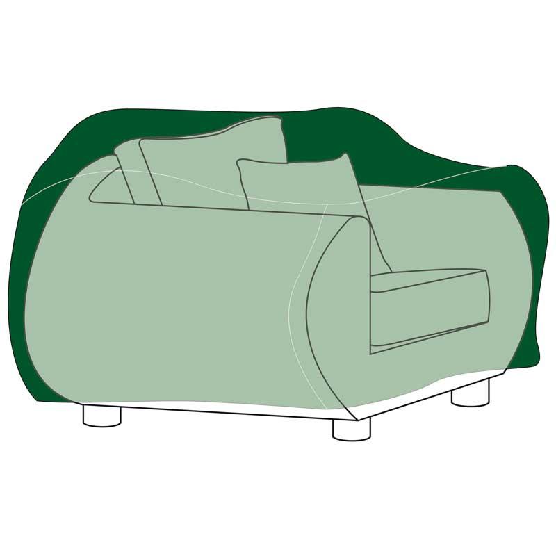 Capa de poliéster para poltrona