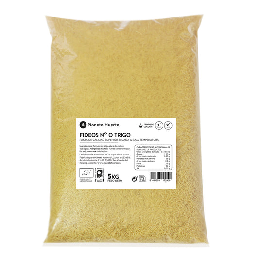 Noodles de Trigo Biológico Planeta Huerto nº 0 5 Kg