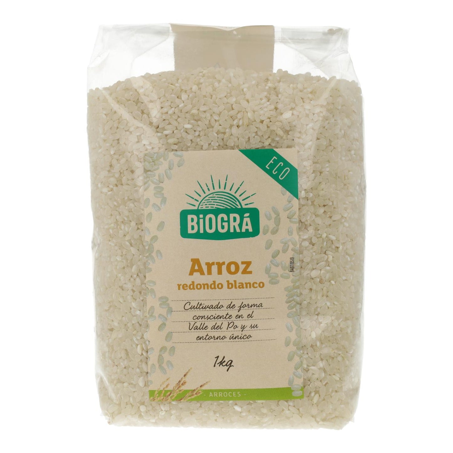 Arroz branco BIO Biogrà, 1 Kg