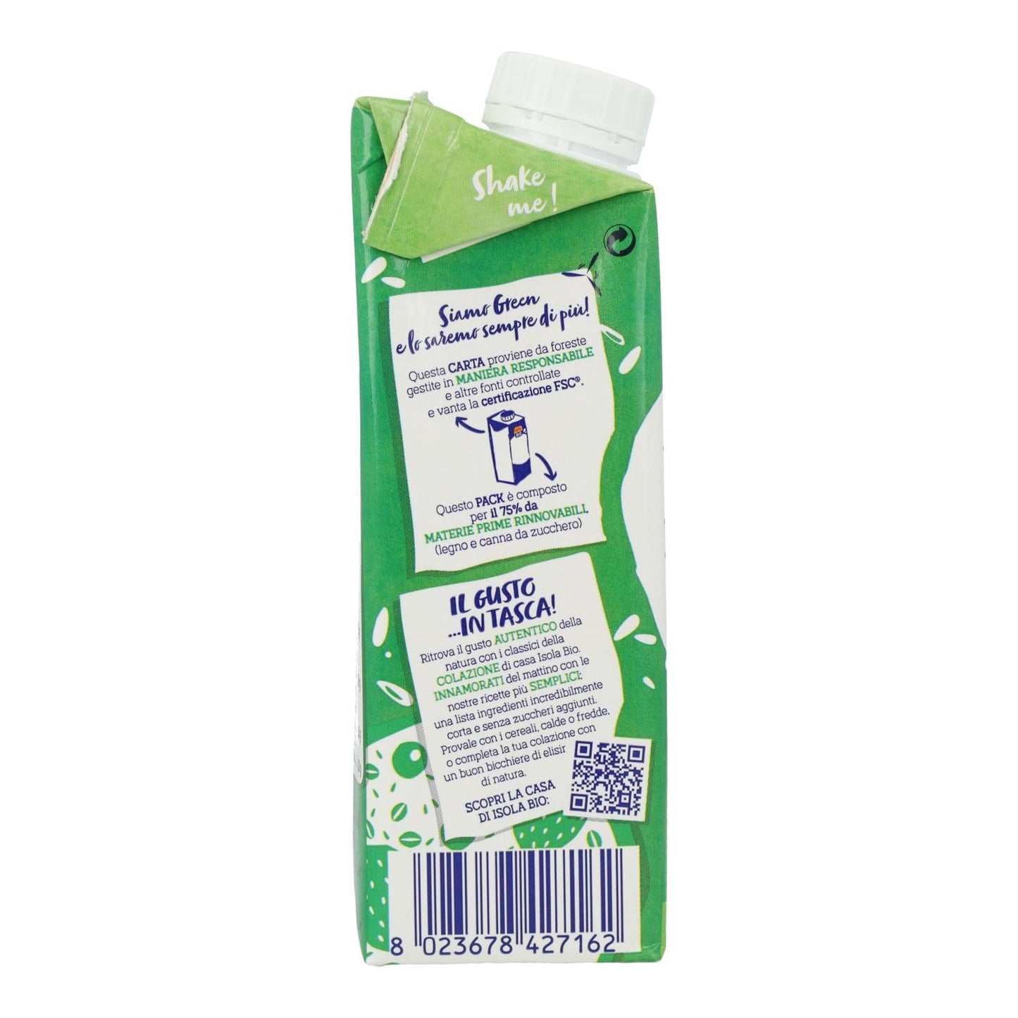 Bebida de Arroz e Avelã Biológica Isola Bio 250 ml