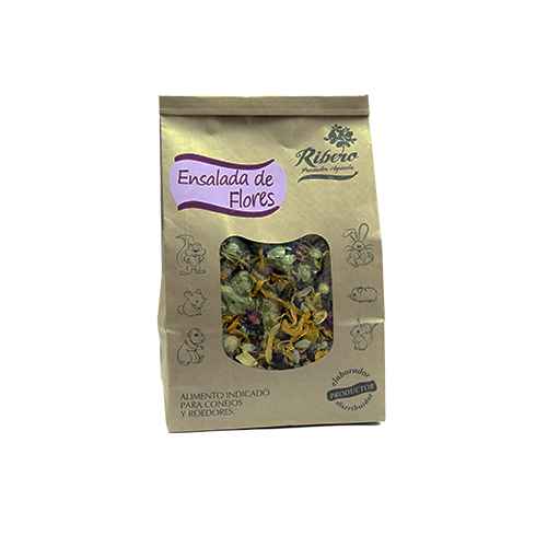 Salada de Flor Ribero para coelhos e roedores 150 g
