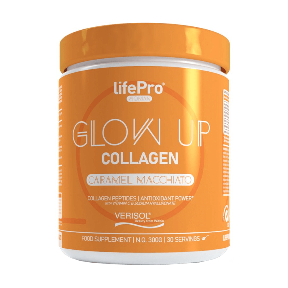 Glow Up Collagen - 300g - Caramelo Capuchino - Colágeno - Lifepro_0