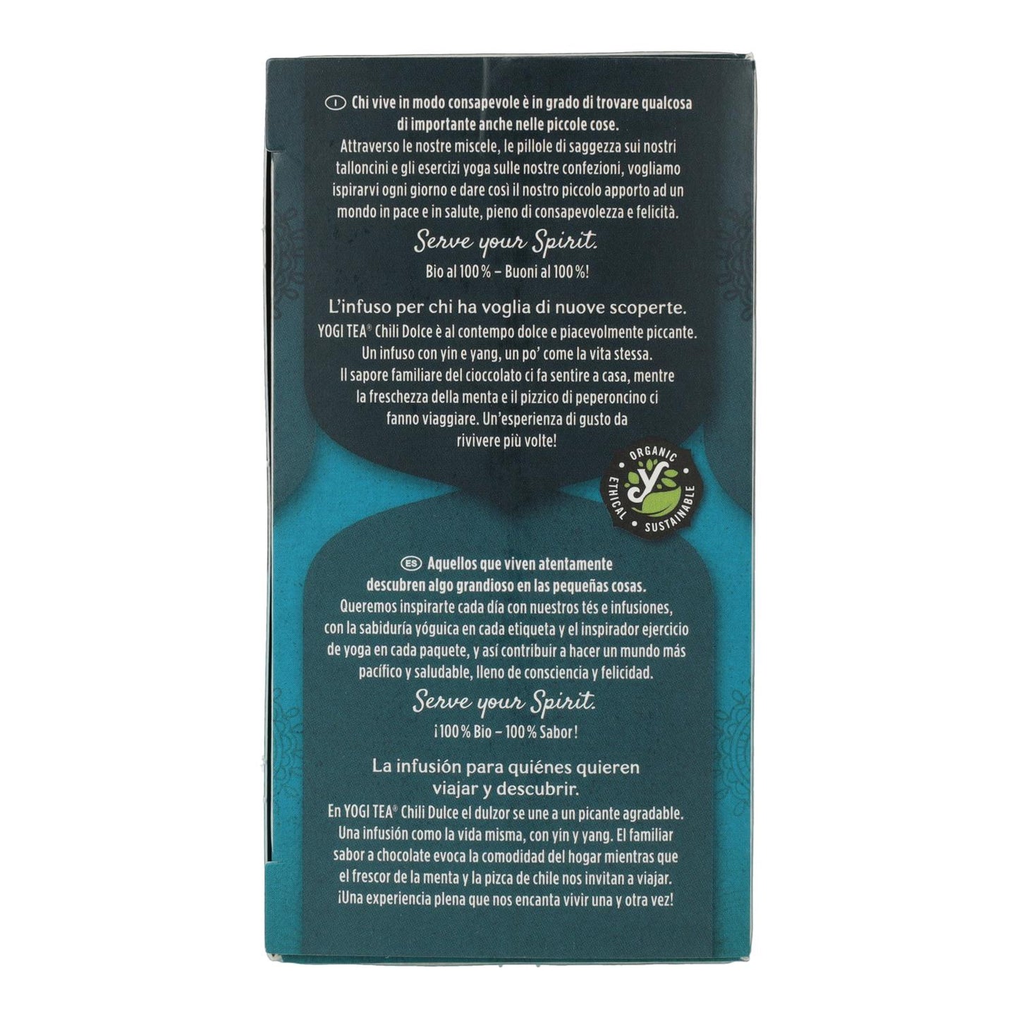 Yogi Tea BIO Pimenta Doce, 17 saquetas de chá